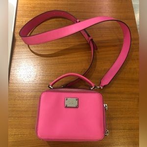 DKNY hot pink mini bag